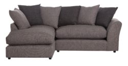 HOME - Maisie Regular Left Hand Corner Sofa - Grey